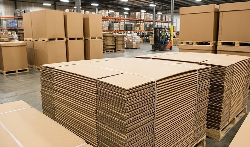 Eco-friendly box recycling and sorting at Portland Boxes